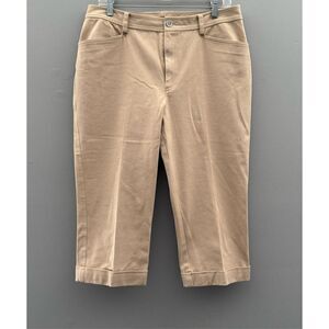Lauren Ralph Lauren Khaki Capris, size 12